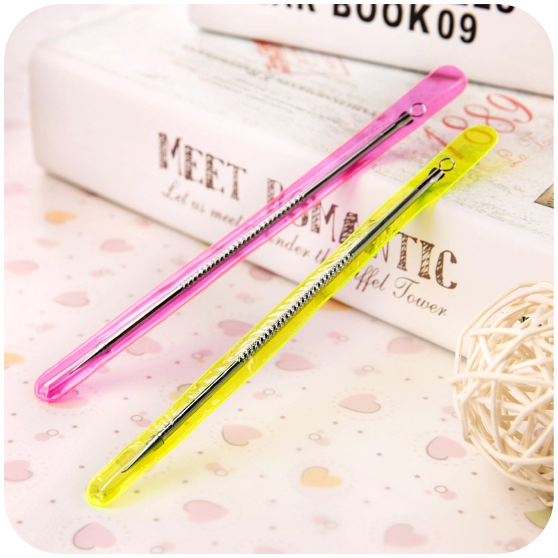 Pinset Komedo 2 in 1 / Alat Pencet Jerawat Komedo -  Jarum Penusuk Komedo Jerawat