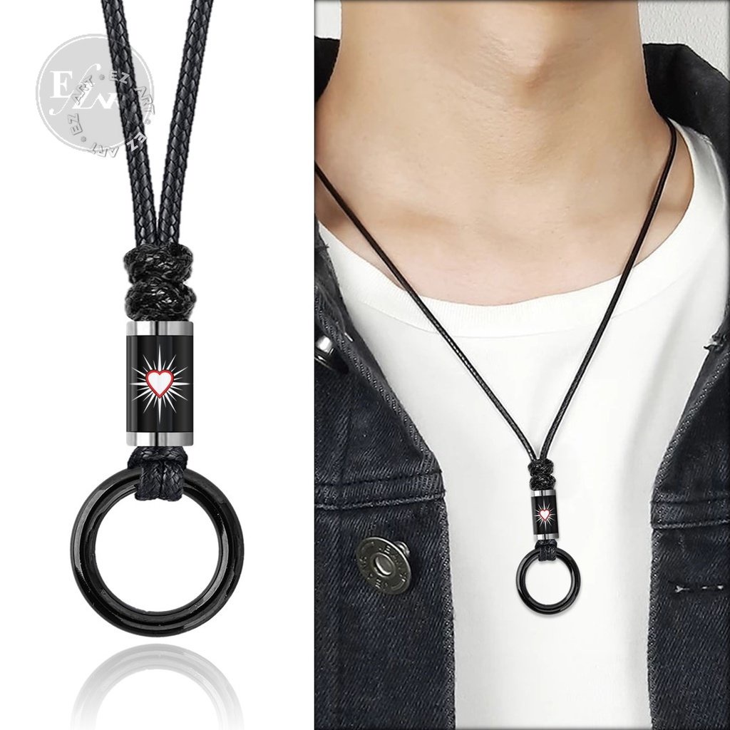 [EZArt] KALUNG CINCIN TABUNG GAMBAR PSHT SILAT SH TERATE TALI KULIT KEPANG ANYAM KOREA