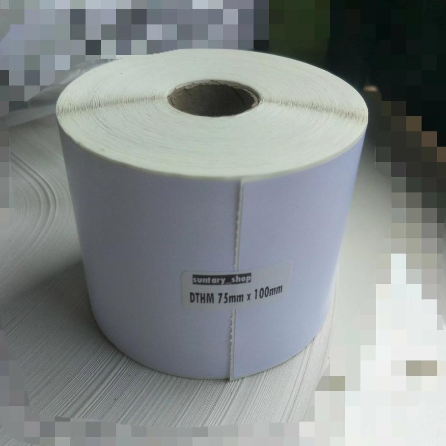 

BARE STIKER THERMAL 75 MM X 100 MM COCOK UNTUK RESI 75X100 76X100 ISI 500 PCS TERLARISS...,,,,,
