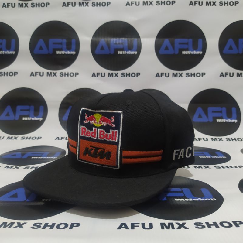 TOPI SNAPBACK REDBULL KTM HITAM TRAIL MOTOCROSS TRUCKER JARING ORIGINAL KEREN CEWEK COWOK DISTRO IMP