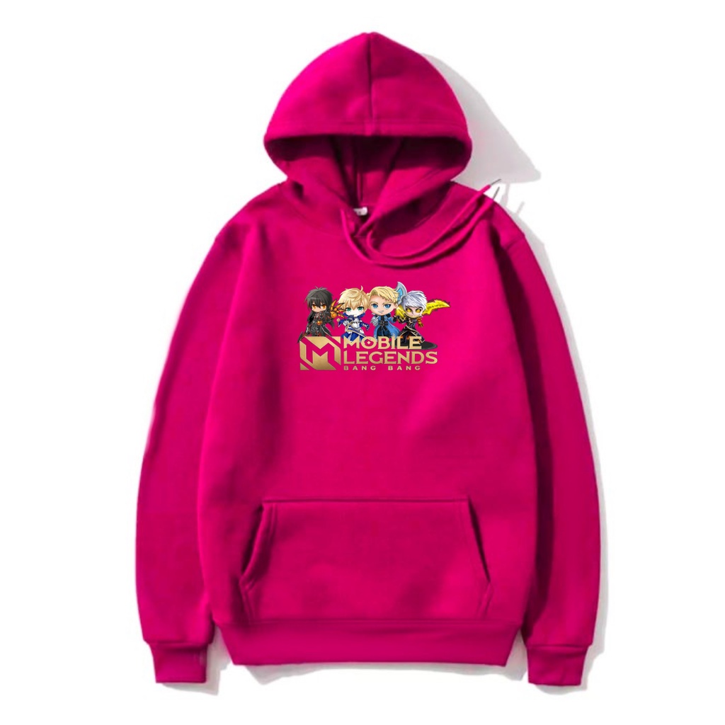 Sweater Hoodie Kiky Wanita MOBILE GAME 02 Size M-XXL/COD