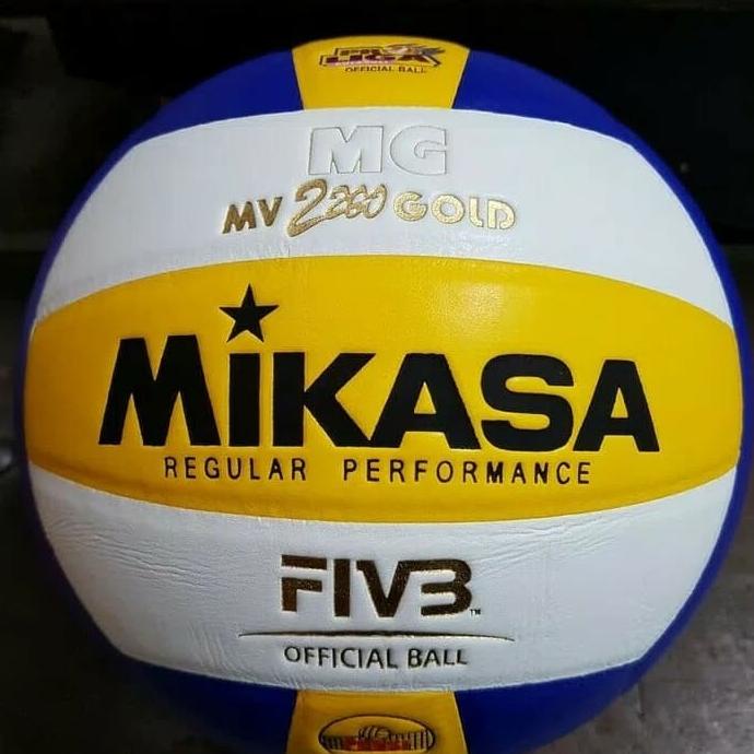 Bola Volly Mikasa MV 2200 gold ORi