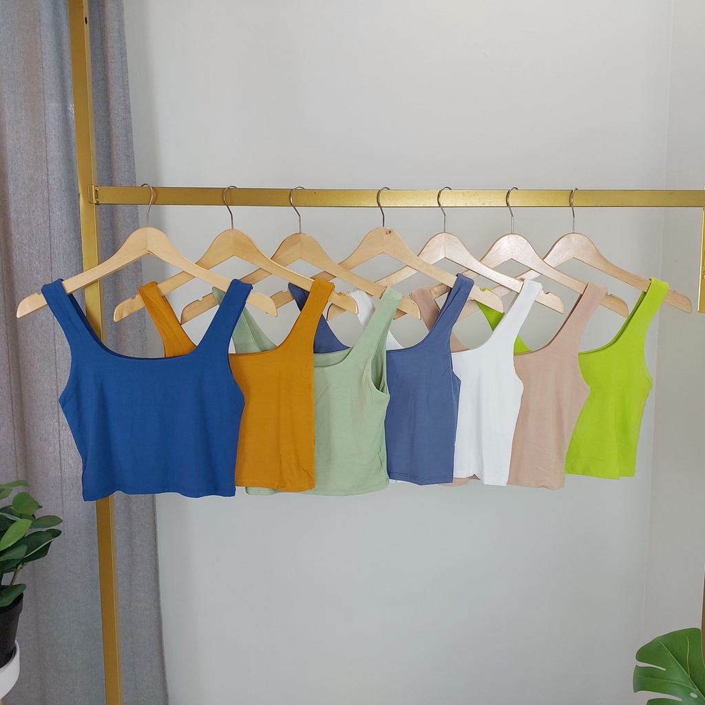 TANKTOP SQUARE TANGKWA FASHION WANITA IMPORT BANGKOK CODE T2