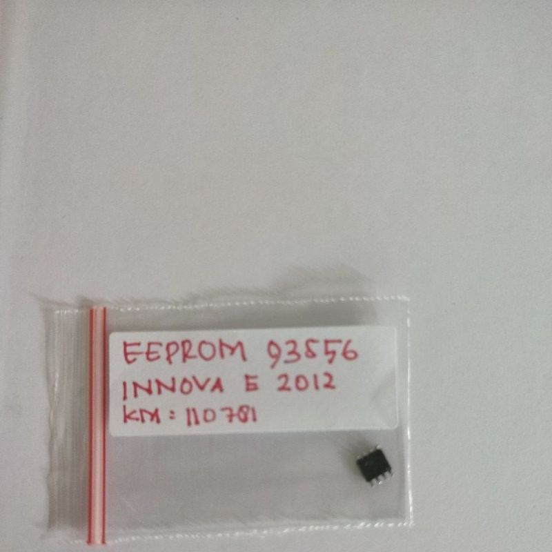 IC chip eeprom 93s56 kilometer Innova 2012 type E bensin soket 1 93c56