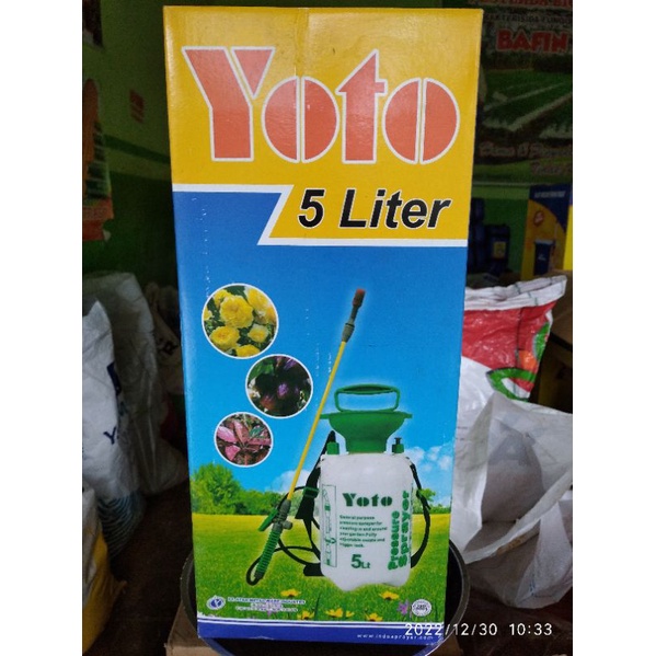 SPRAYER YOTO 5 LITER MANUAL