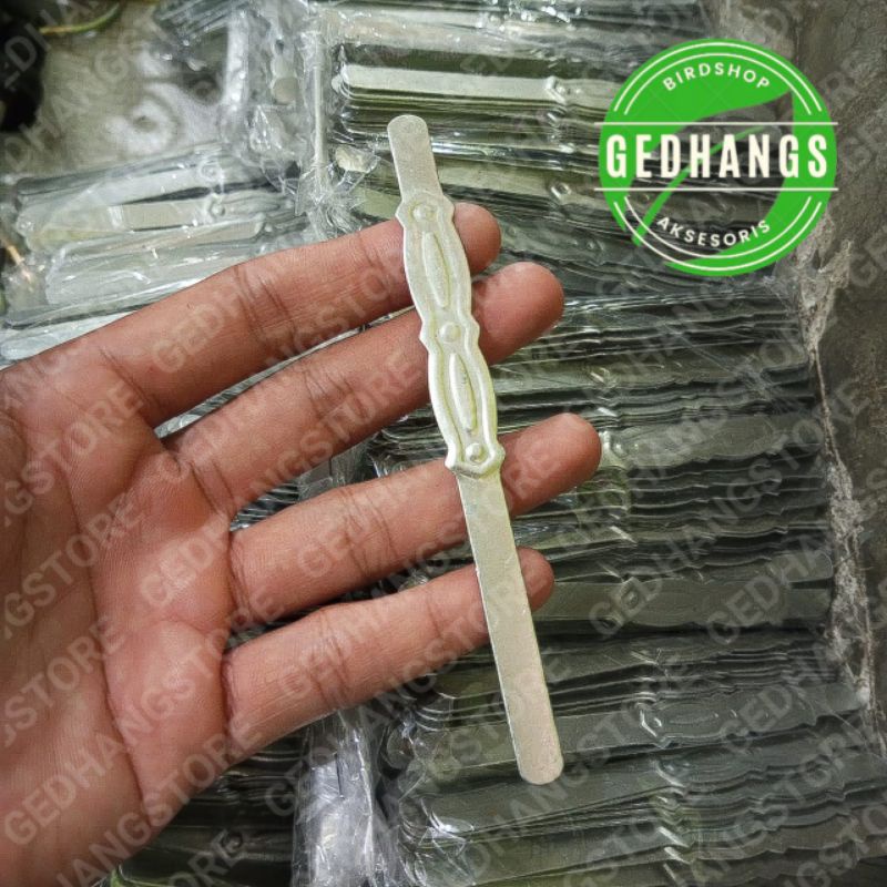 KLEM TEBOK MURAI LOVEBIRD JEPITAN TEBOK JEPITAN KLEM STAINLESS 1 PCS
