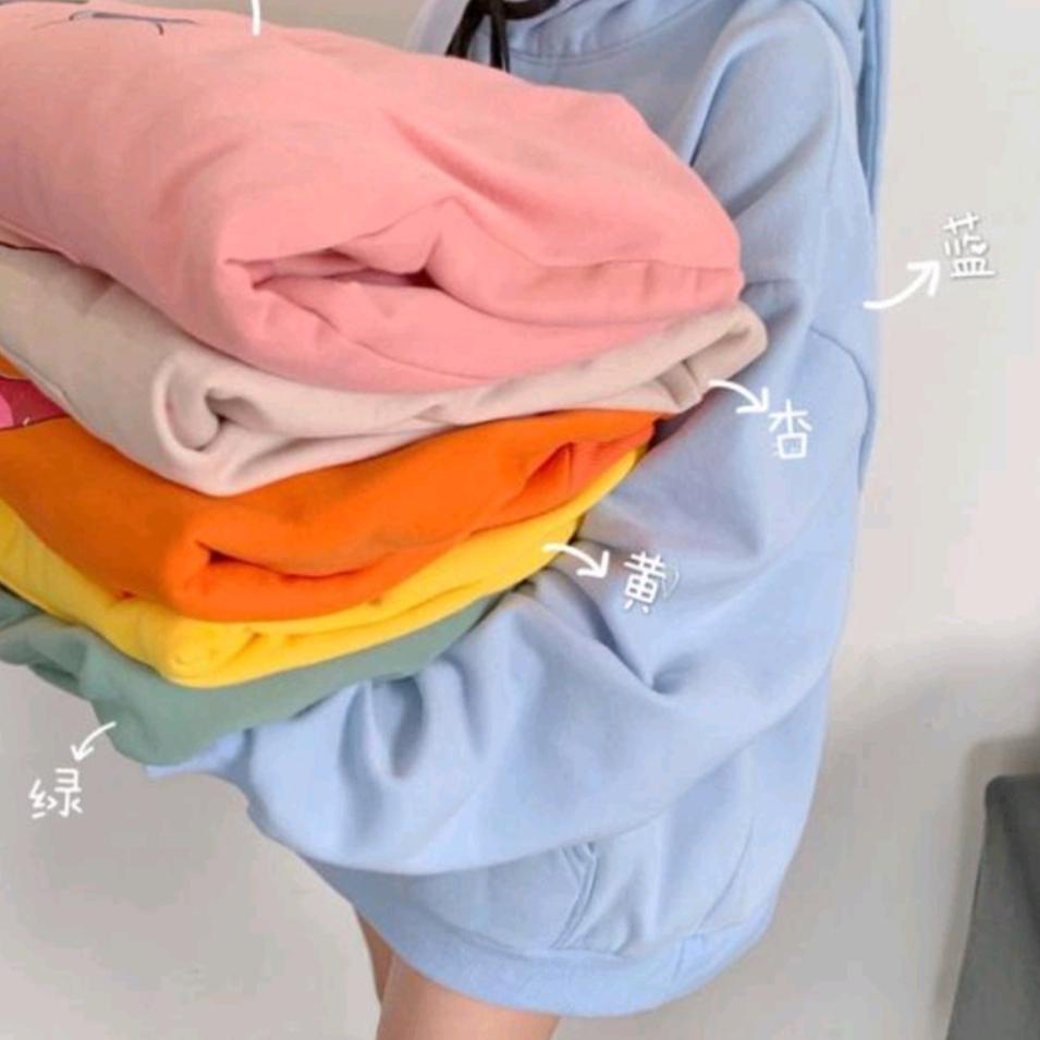 Ready PIMON CUTE SWEATER HOODIE OVERSIZE WANITA KOREAN STYLE