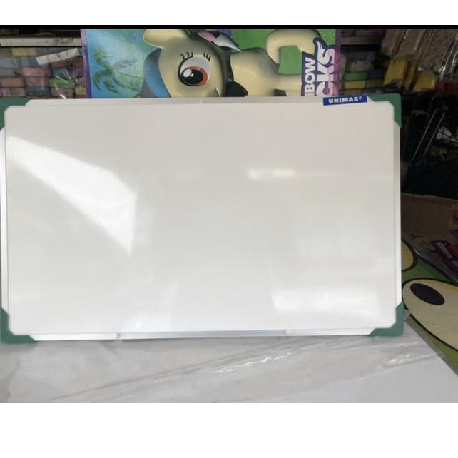 

((Q-5-9 ✓> PAPAN TULIS WHITEBOARD 90X120 pasti dikirim