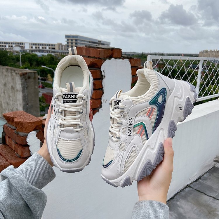 Sepatu Wanita Sport Korean Style Sneakers Cewek Kasual Import Sport Shoes Perempuan Kekinian SP-229