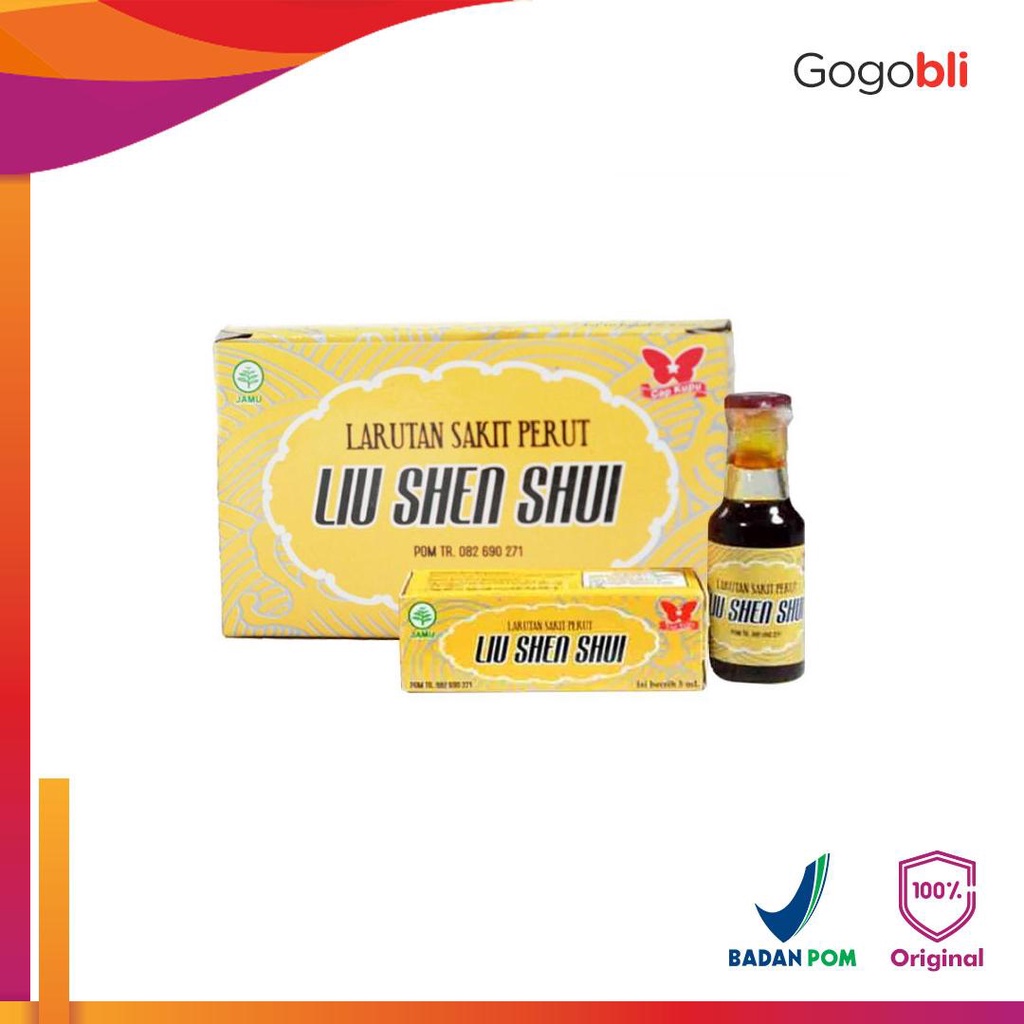 Bintang Kupu-Kupu Liu Shen Shui Box (10 Botol @ 5ml)