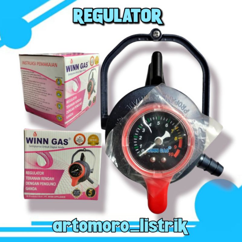 Jual Winn Gas Regulator Gas Pengunci Ganda Regulator Lpg Winn Gas W M Shopee Indonesia