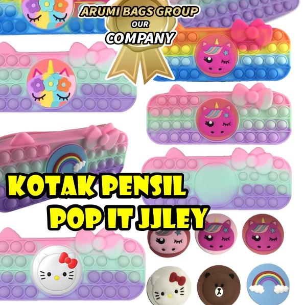 

Hot Sale Lebay Kotak Pensil Pop It Depan Belakang Import Ter