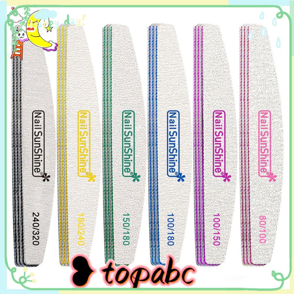Top Nail Files Kuku Perawatan Kuku Profesional Alat Kecantikan Manicure
