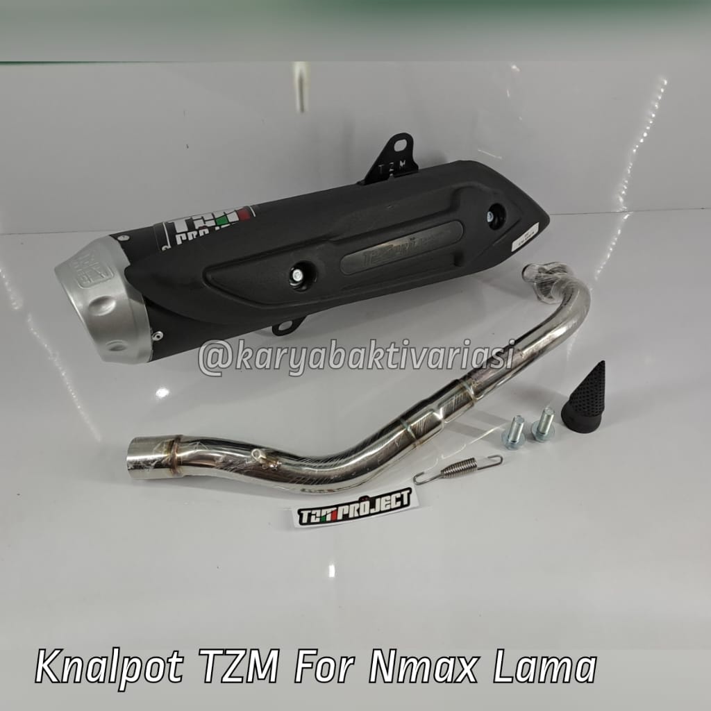 KNALPOT TZM PROJECT STD NON - SS PRO FULLPACK FOR NMAX LAMA