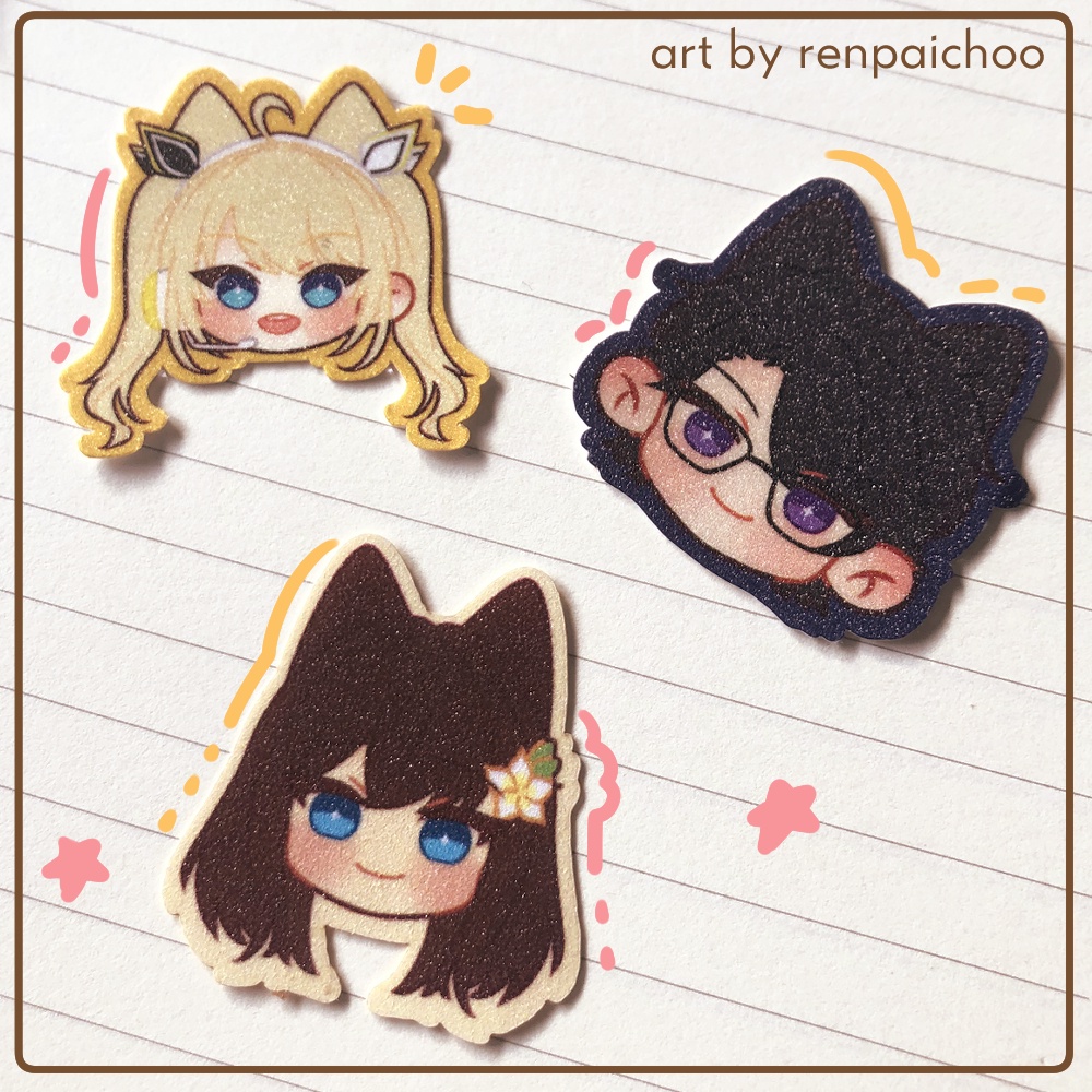 Nijisanji Ex-ID Glitter Sticker