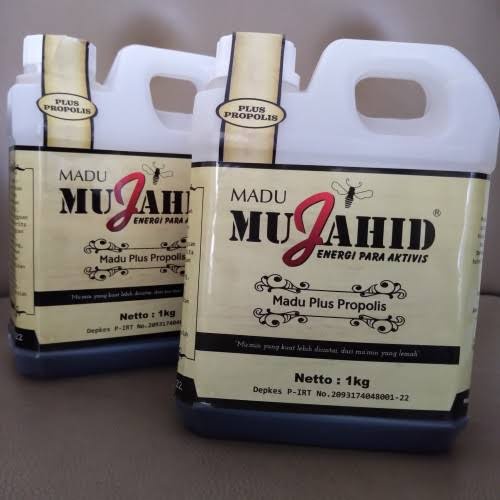 

Classica2106 Madu Mujahid Plus Propolis 1 Kg Madu Hutan Mujahid Propolis [Kemasan Cokelat]