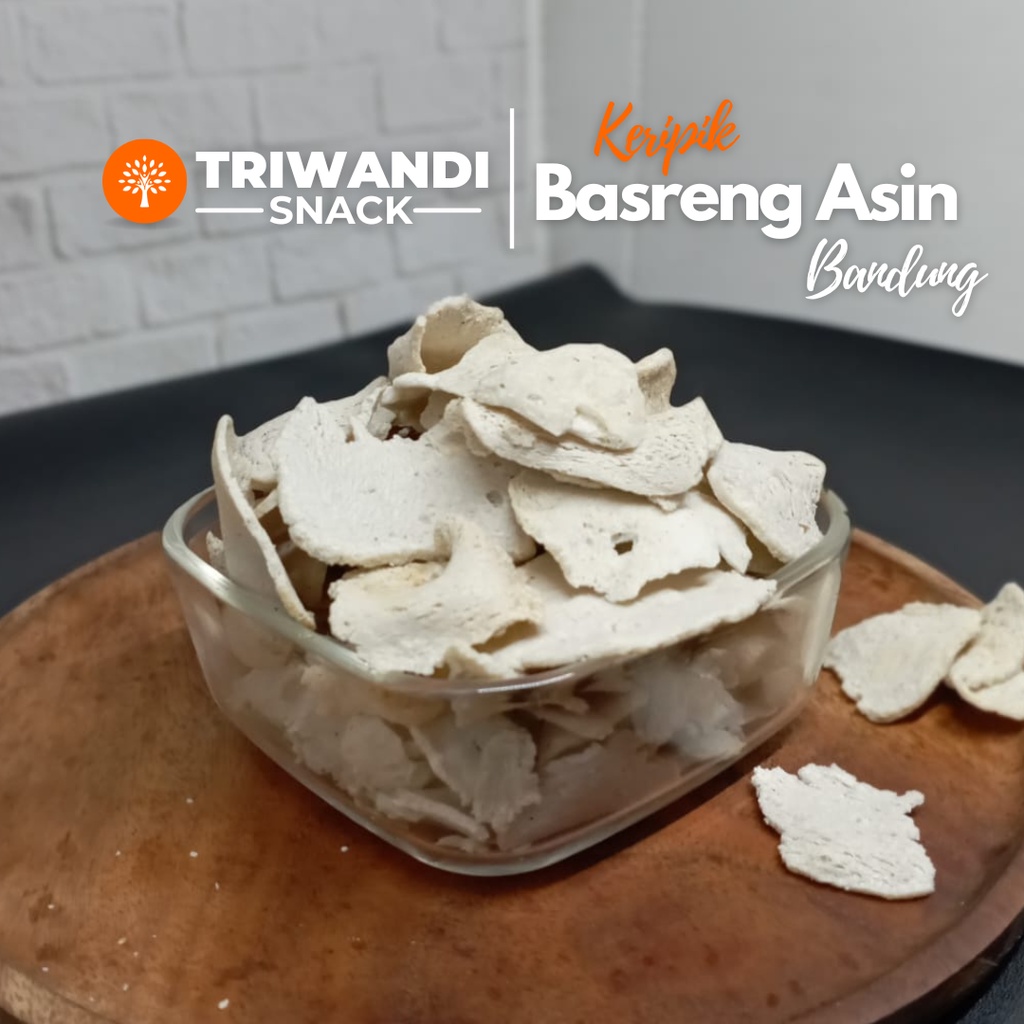 

BASRENG Tipis Asin Gurih 100 - 250 gr TRIWANDI SNACK oleh oleh bandung