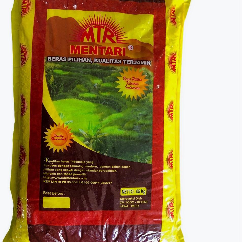 

ゴ Beras Mentari Merah 5 KG JNT GOSEND GRAB ホ