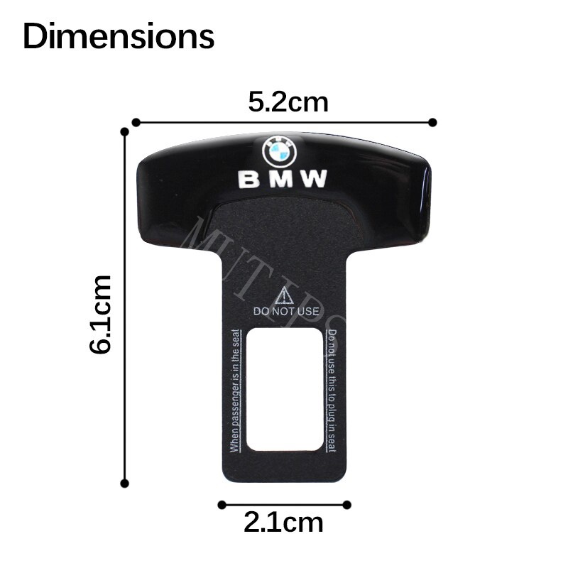 Bmw1/2pcs Klip Gesper Sabuk Pengaman Pengaman Mobil Metal Hard Plug Alarm Stopper Menghilangkan Suara Untuk Kinerja E90 F10 F30 E39 E60 X1 E84 F48 E36 E46 E30 F25 X3 E83 X5 F15