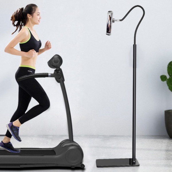 

Unik Floor Stand Dudukan Smartphone iPad Holder Rotating - GH027 - Black Diskon