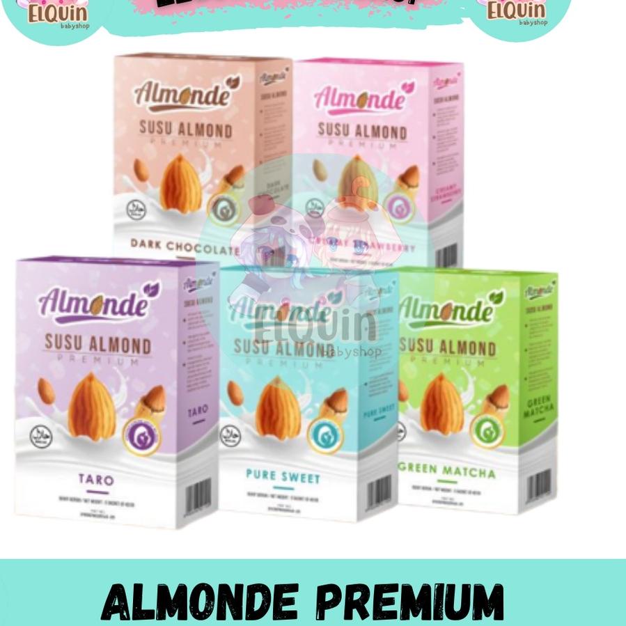 

limited STOCK!ALMONDE PREMIUM ALMOND DRINK Almond bubuk sari almond milk susu almond premium low fat|RA9