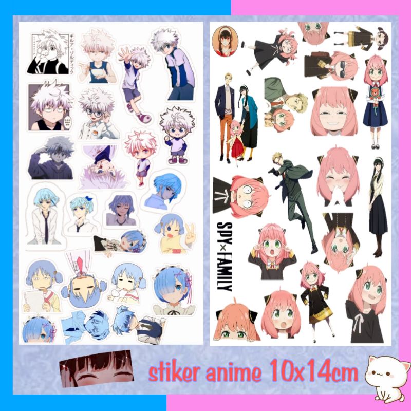 

stiker Anime tidak luntur