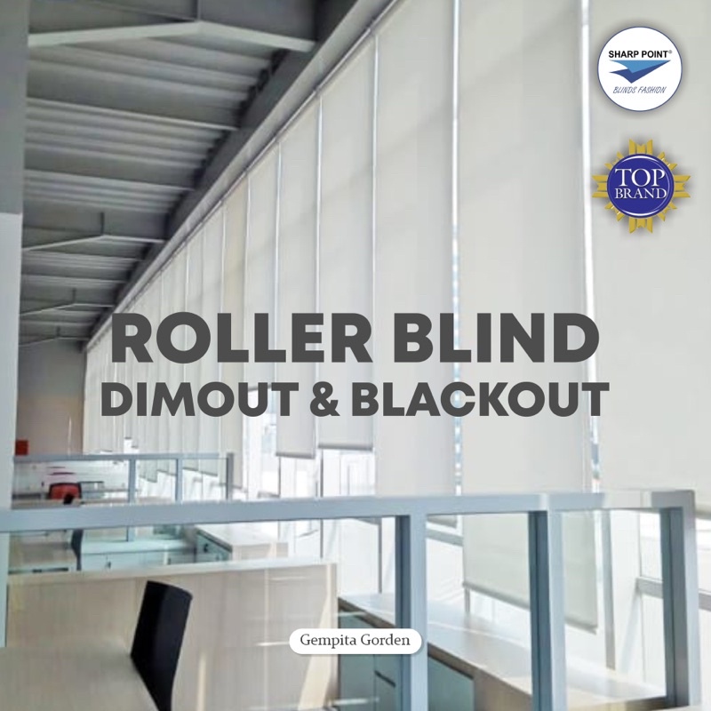 Roller Blinds Sharppoint Gorden Jendela Blinds Gorden Pintu Gorden Jendela Minimalis Tirai Minimalis