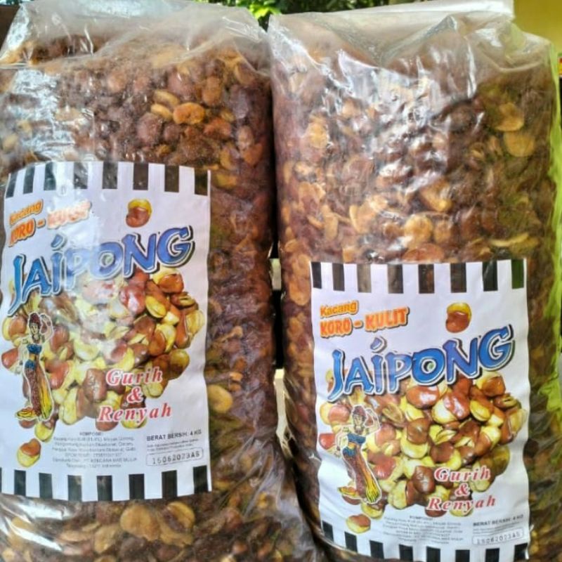 

KORO KULIT, KACANG KORO, KORO JAIPONG, CAMILAN, SNACK, JAJANAN.....kemasan 500gr.N