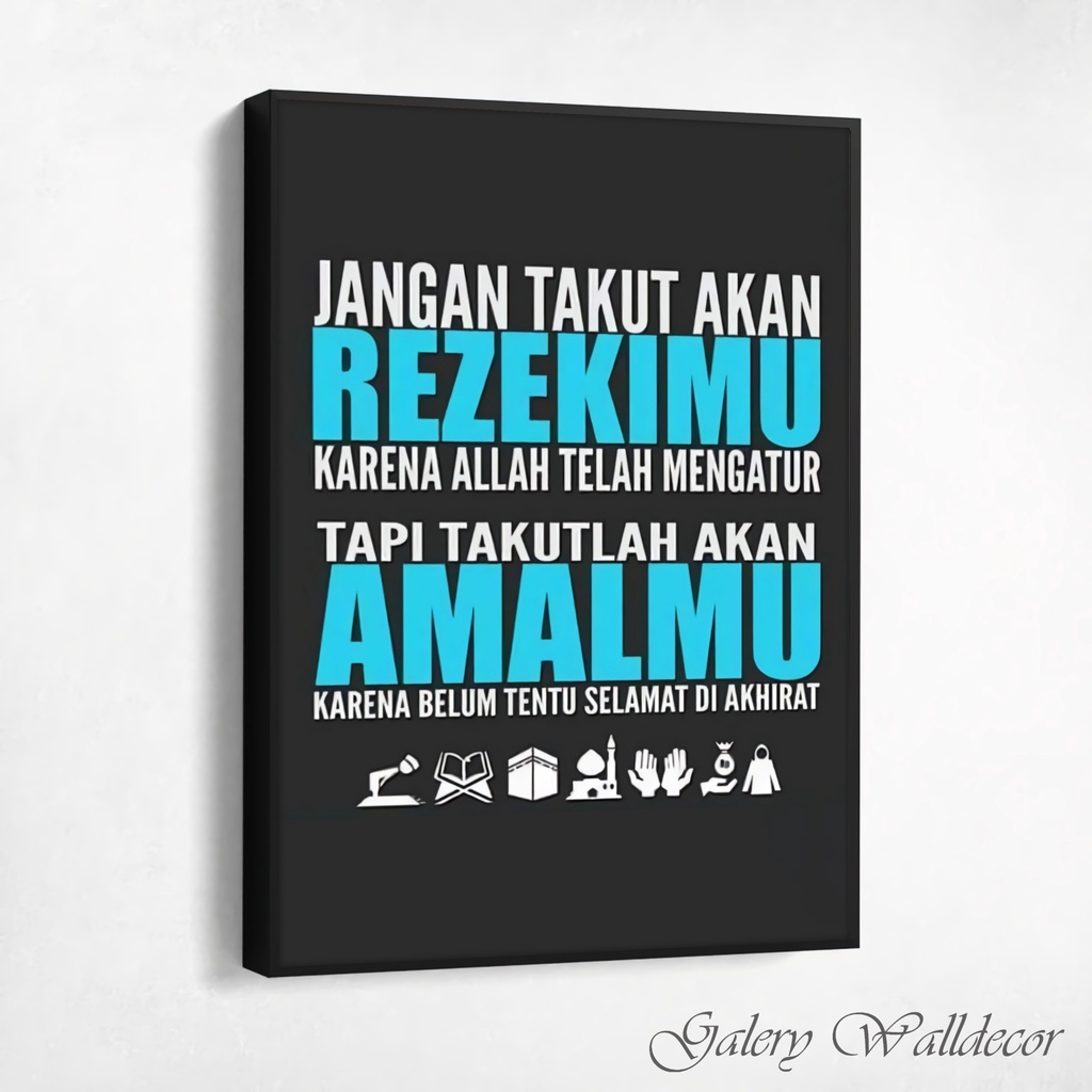 Dekorasi Dinding Kamar Poster Dinding Motivasi