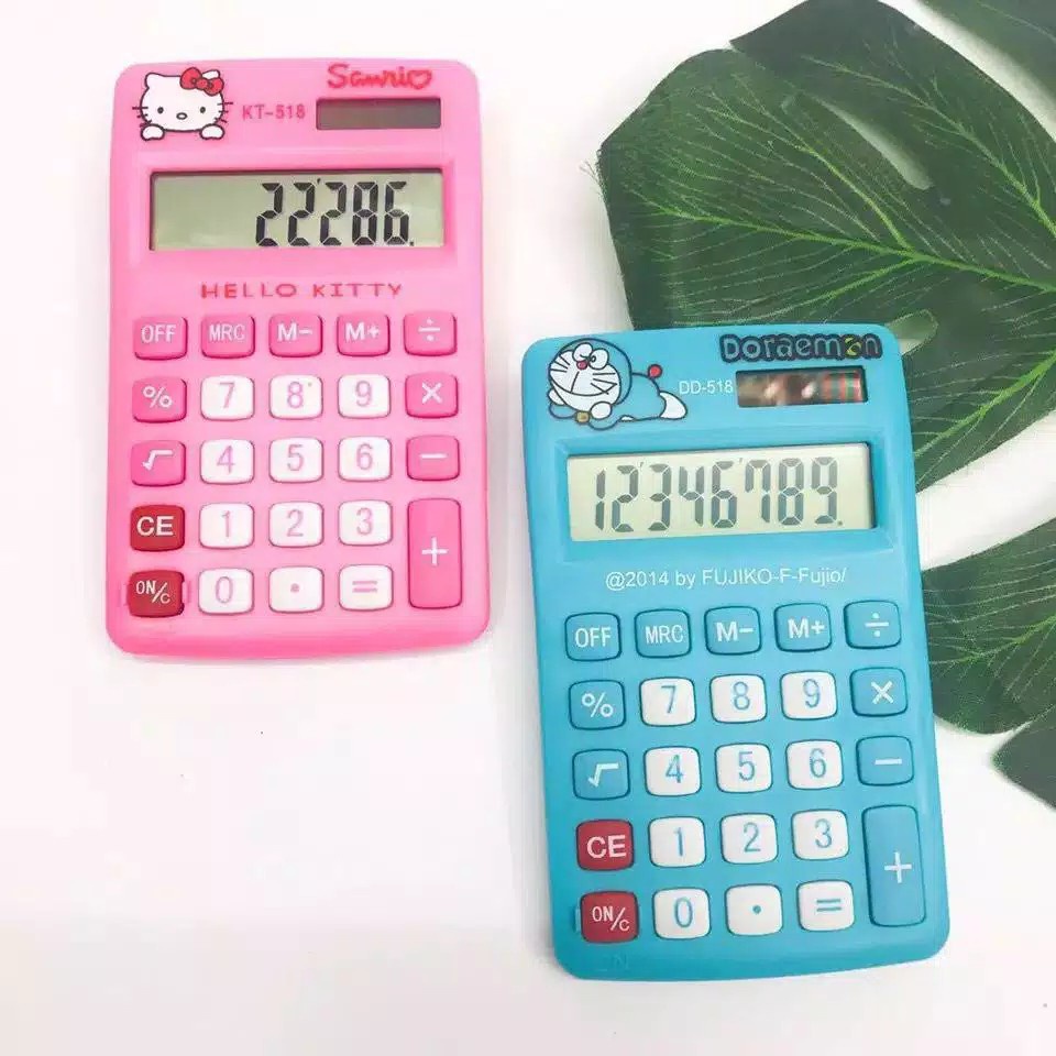 KARAKTER CALCULATOR MINI KARAKTER 11 DIGIT CHECK CORRET / KALKULATOR KARAKTER HELLO KITTY 11 DIGIT / KALKULATOR MINI KARAKTER DOREAEMON