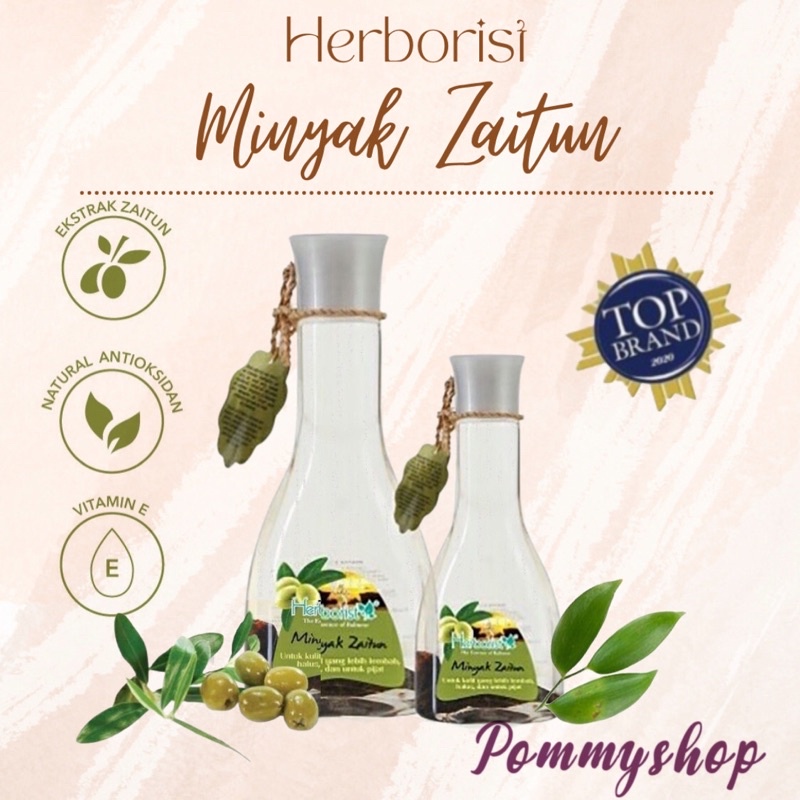 Herborist Minyak Zaitun 75ml &amp; 150ml