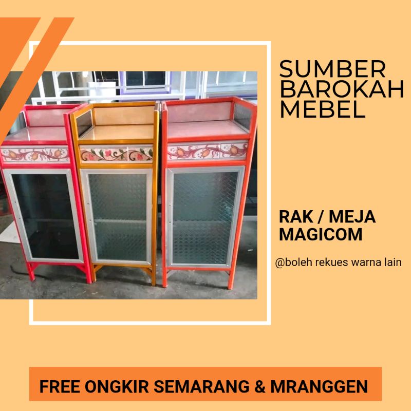 Rak Meja Magic com / tempat magic com (Hanya Semarang & sekitar)