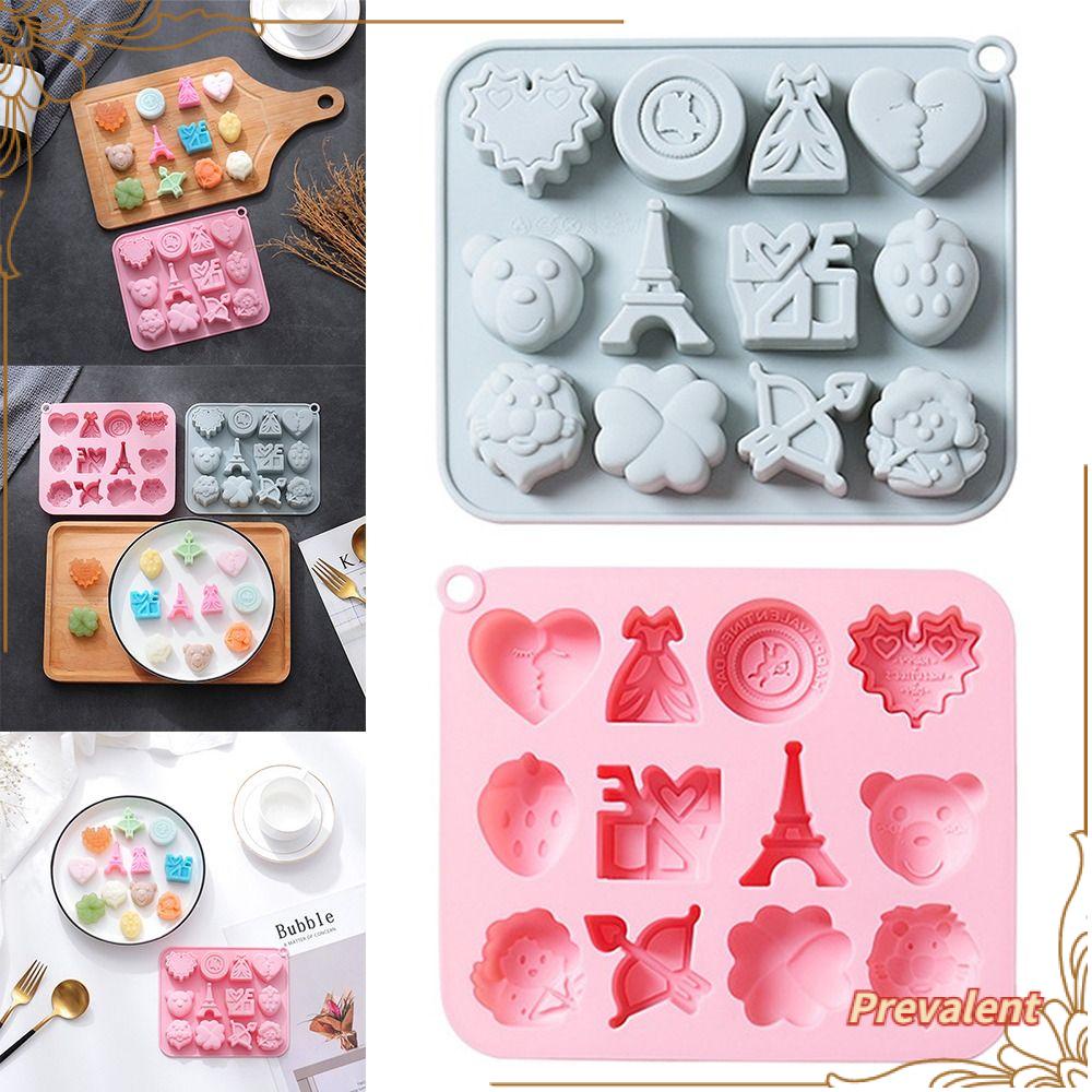 Preva Valentine Day Handmade Soap Mould Loyang Cetakan Kue Coklat Cetakan Silikon