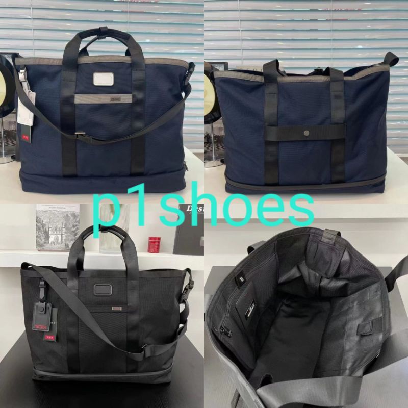 tas tumi alpha 3 carryall tote mirror selempang travel bag jinjing duffel p1shoes