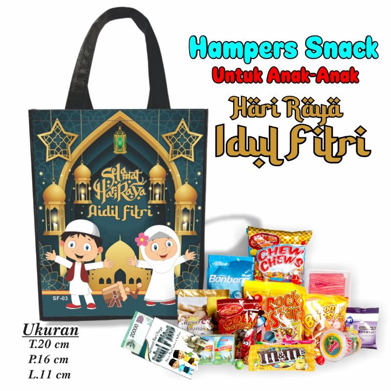 

( READY STOK ) Tas Parsel lebaran MINI 16x11x20 cm