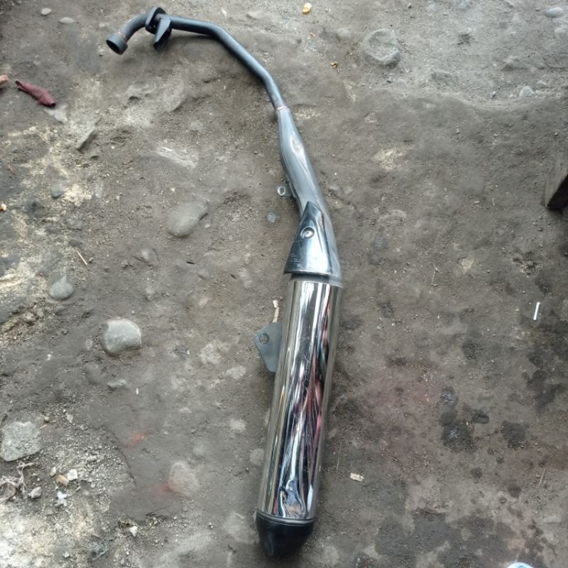 knalpot standar honda sonic 150 r original second