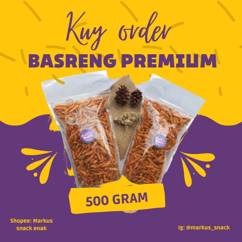 

Basreng premium 500 gram