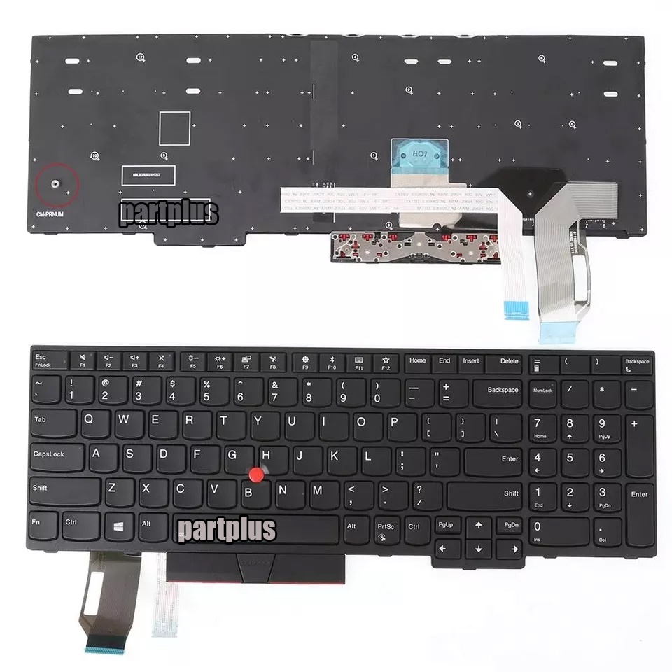 Keyboard Lenovo Thinkpad E580 E585 E590 E595 L580 L590 P52 P72 T590