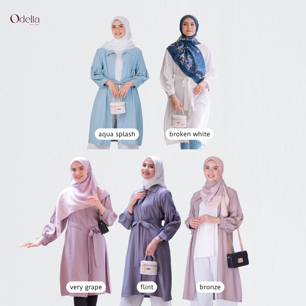 ODESSA TUNIK SERIES -  TUNIK POLO LINEN (TUNIK PREMIUM)