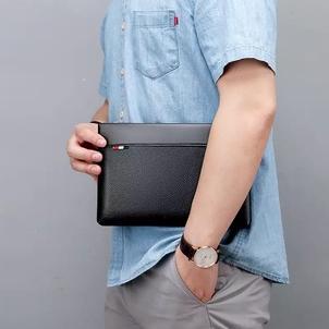 clutch hand bag tas dompet pria wanita premium original