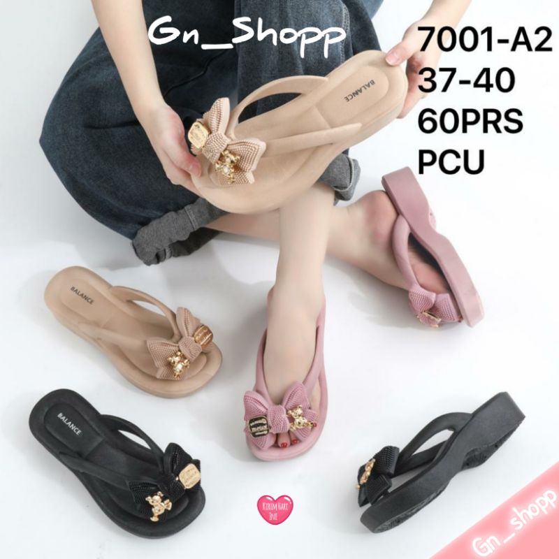 Sandal Wanita  Jelly WEDGES  HELLS PITA  Balance 2212-3