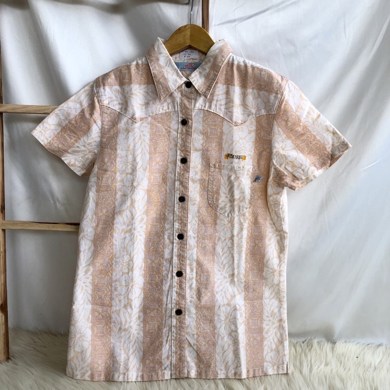 thrift kemeja cream/vintage/style 90’s