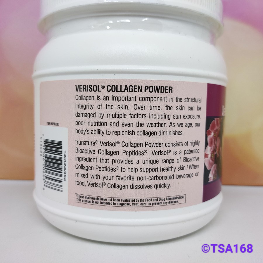 Trunature Verisol Collagen Powder 2500 mg 300 gr Healthy Skin