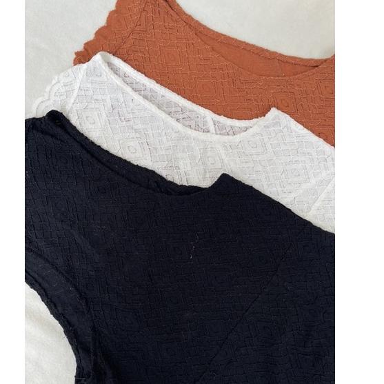 New Stock Free People High Neck Lace Top