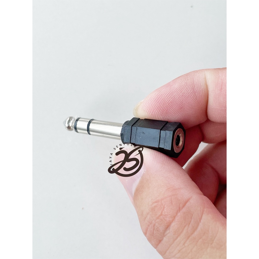 1 COVER SOCKET MINI 3,5mm KE 1 JACK AKAI STEREO 6,5mm ADAPTER