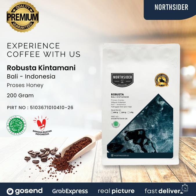 

[BISA COD] KOPI ROBUSTA BALI KINTAMANI HONEY - NORTHSIDER SPECIALTY COFFEE