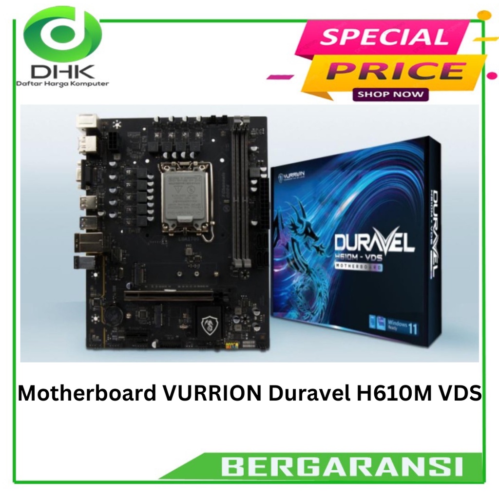 Motherboard VURRION Duravel H610M VDS
