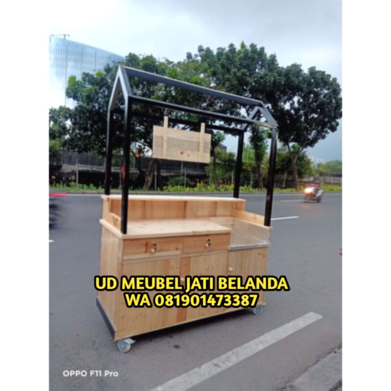 gerobak bakso/ gerobak sosis/ gerobak minuman