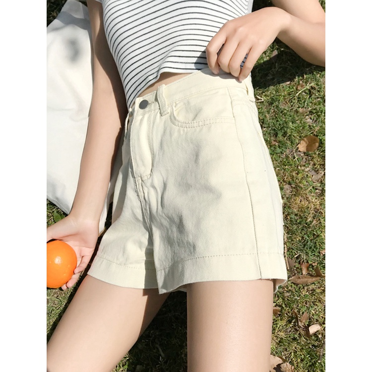 KREM S-4XL CELANA PENDEK WANITA JUMBO PREMIUM BIG SIZE HOTPANTS POLOS KOREA PANTS STYLE
