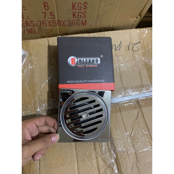 Floor drain Bolzano Original stainless Saringan Got anti tikus